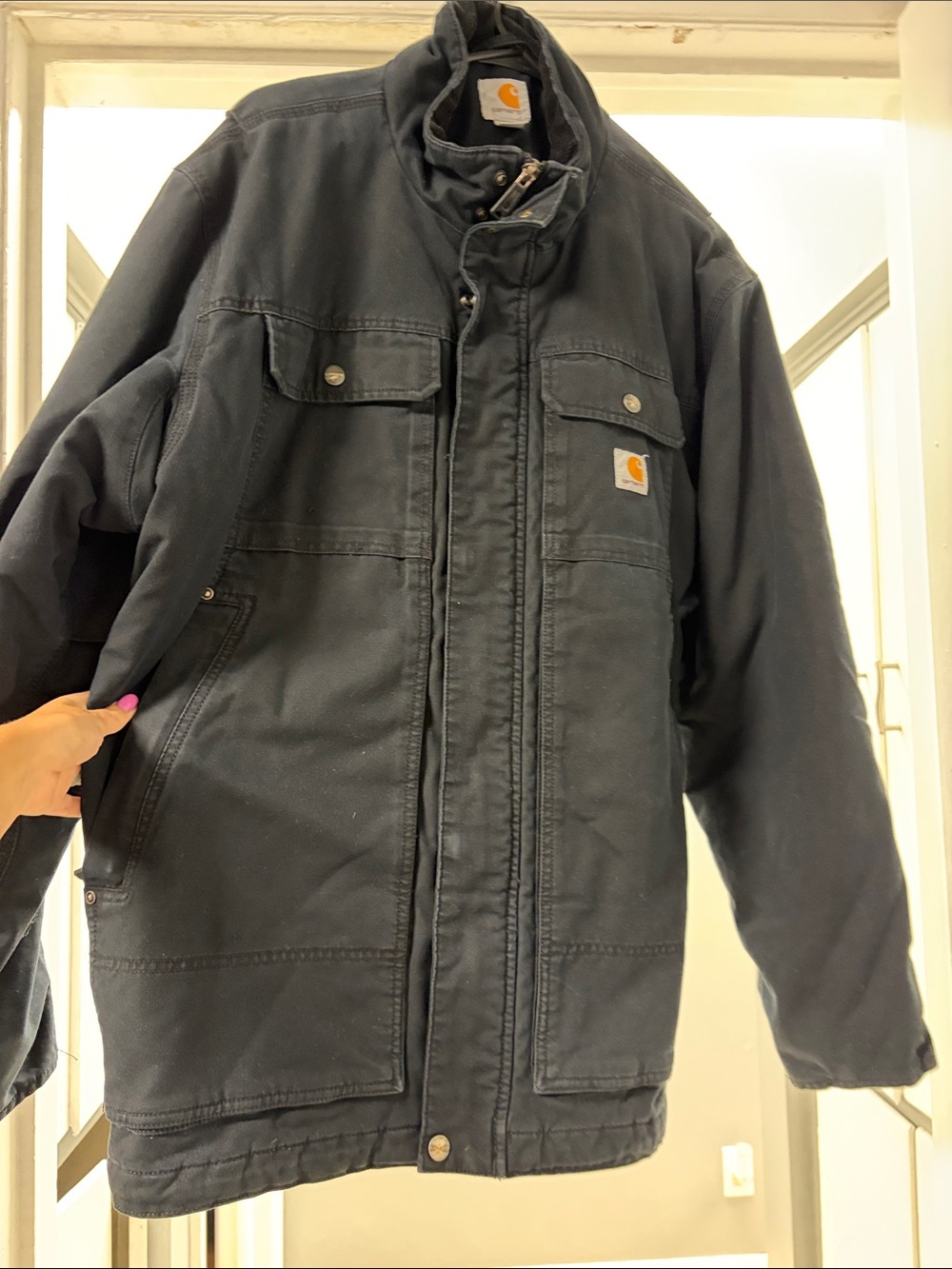 Carhartt Men’s Black Duck Insulated Field Jacket